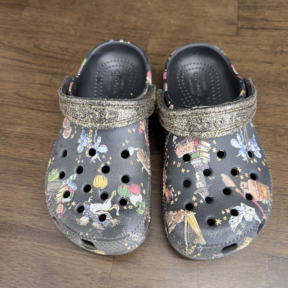 Vera Bradley Harry Potter Friends At HOgwarts Ditsy Crocs Kids C11‎ Size 11